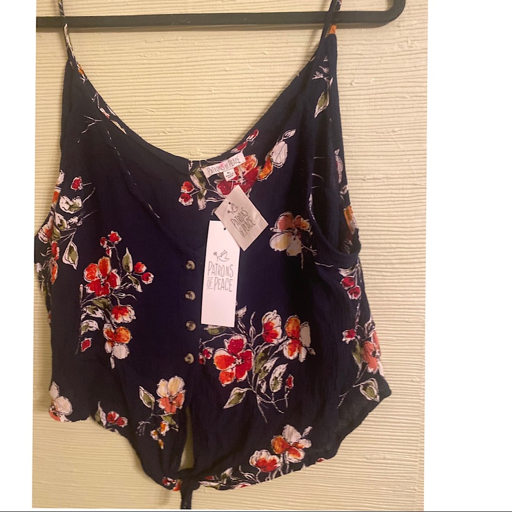 Floral Crop Top